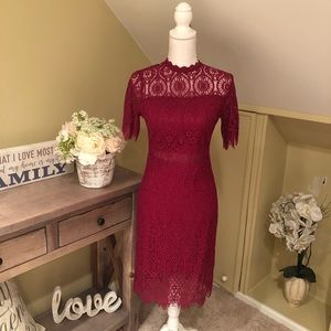 Zalalus Lace Cocktail Party Dress.